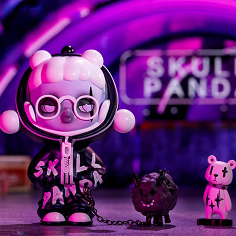 The Skullpanda Original Panda Craze Blind Box Collectible Snuggle Baby: Mystery Kawaii Figure in Surprise Bag