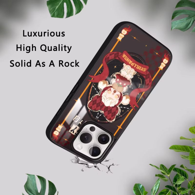 Celulares Hard Funda S-SKULLPANDAS Art Design Case for iPhone 16, 15, 14, 13, 12, 11, Pro, XS Max, Mini, and Plus - Image 3