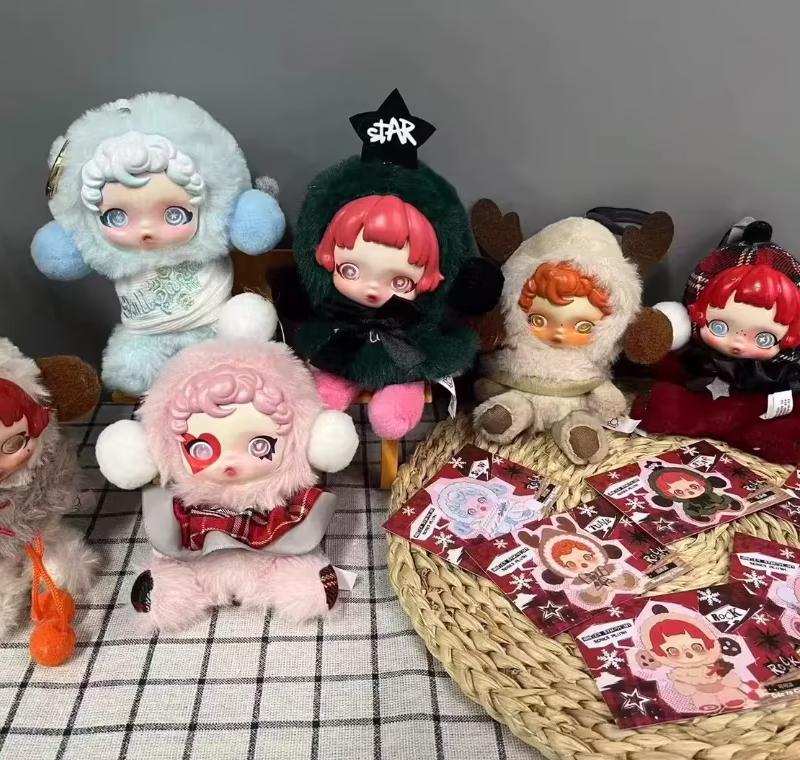 Step into quiet wonder with the New Skullpanda Genuine Mystery Box: the Winter Symphony Series, a collection of blind box pendant dolls that doubles delightfully