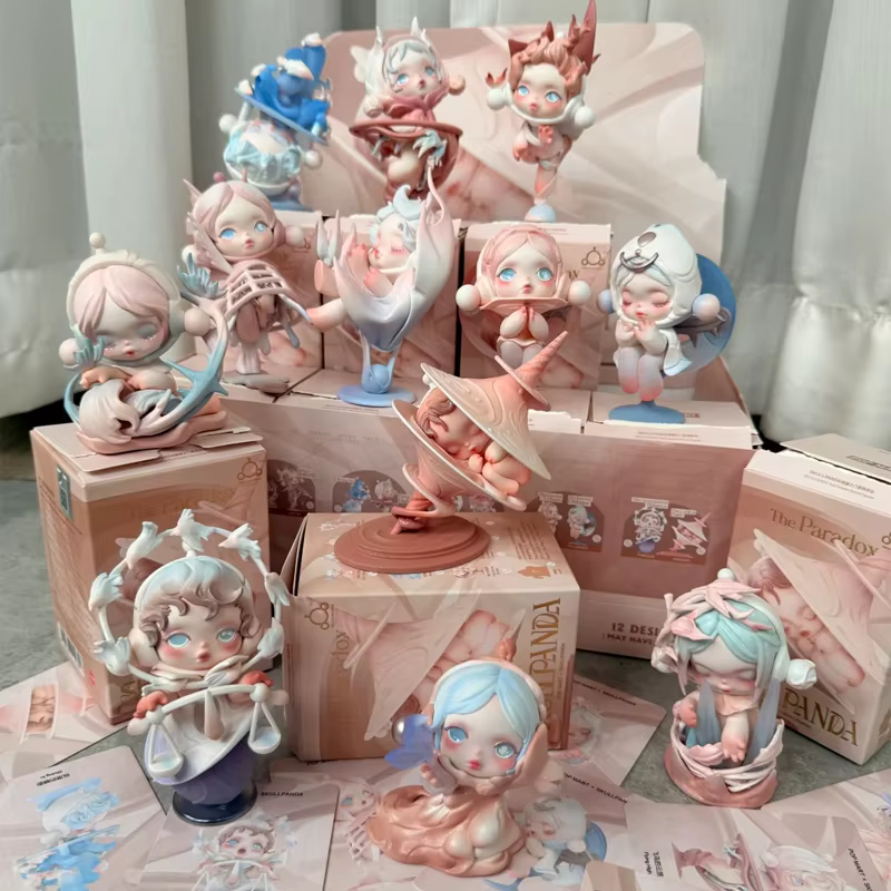 Skullpanda's original Blind Box Toy Mystery Box Anime Figure Mini Doll Room Decor Model Ornament Kid Gifts: The Paradox Series
