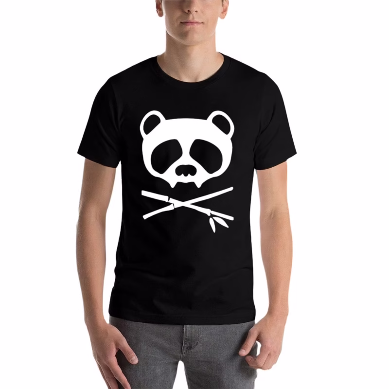 Breatheable Men's Oversized Panda T-Shirts are Comfortable T-Shirts for Big Size Men - Image 3
