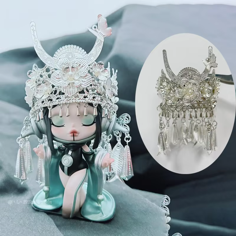 14th Anniversary Skullpanda Accessories: Butterfly Whisperer Headwear Luxe Replacements for Coordinating Dolls