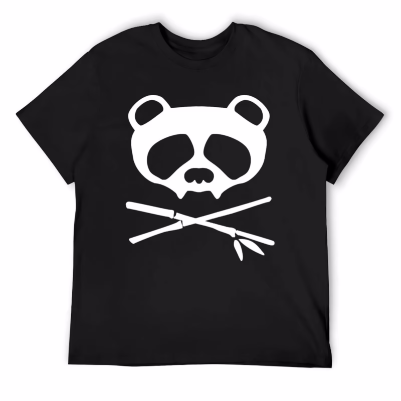 Men's black t-shirts and summer anime shirts for bigger sizes