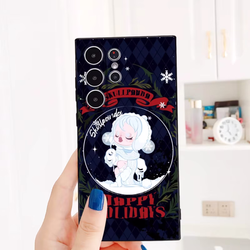 S-SKULLPANDAS Phone Case with Art Design—Super S21, S20 Plus 5G—offers chic protection for Galaxy S25, S24, S22, and S23 devices - Image 4