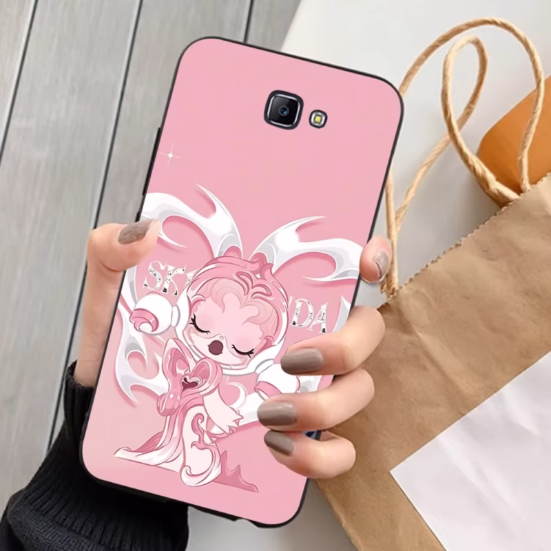 SKULLPANDA’s delightfully cute doll phone case for the Samsung J7 Plus, 7 Core, J7 Neo, J6 Plus Prime, J6, J4, and J5 adds a sprinkle of charm and character to any device - Image 2