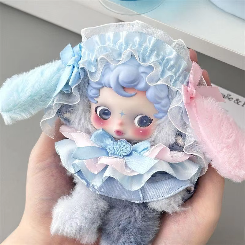 Charming Skullpanda Mini-Doll Wardrobe, Accessories, and Show-Stopping Winter Music Add-Ons for the Powder-Blue Bunny