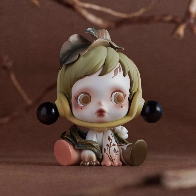 SKULLPANDA The Ink Plum Blossom Series Blind Box Action Figures Collectible Model Doll Toys Room Decor Holiday Birthday Gifts