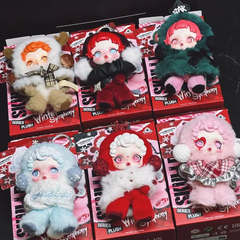 SKULLPANDA Winter Symphony Series Blind Box Mystery Box—Adventurous Anime Desk Buddy