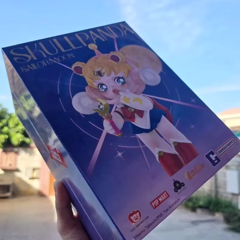 Stunning Original Skullpanda x Sailor Moon PVC Action Figure—a daydream of sailor-collared magic and designer