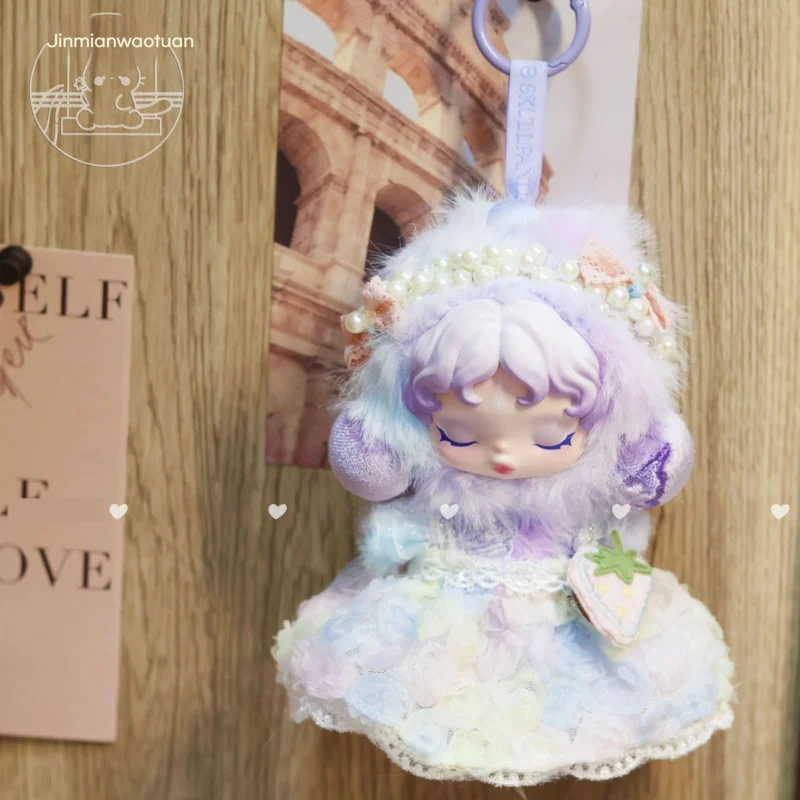 Chic Miniature Doll Ensemble: Skullpanda 10cm L'Impressionnisme Attire by Accessories (V2 & V1) - Image 3