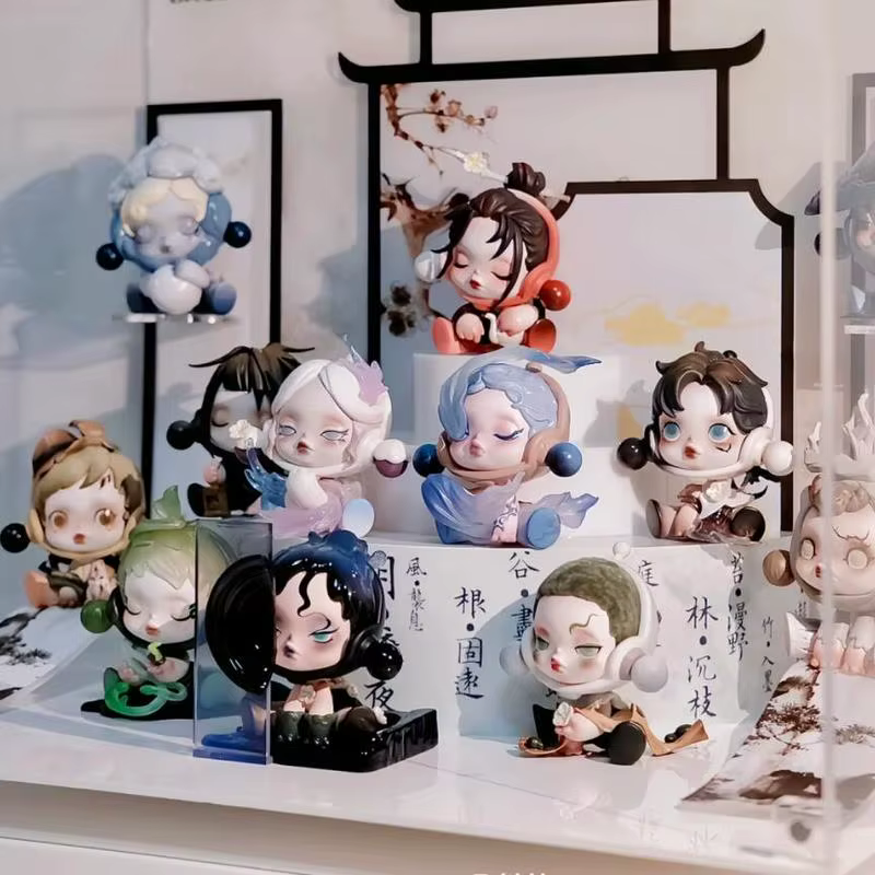 PP Mart Skullpanda figure from the Plum Blossom series is the kind of cozy, cute companion that turns ordinary spaces into tiny galleries of charm