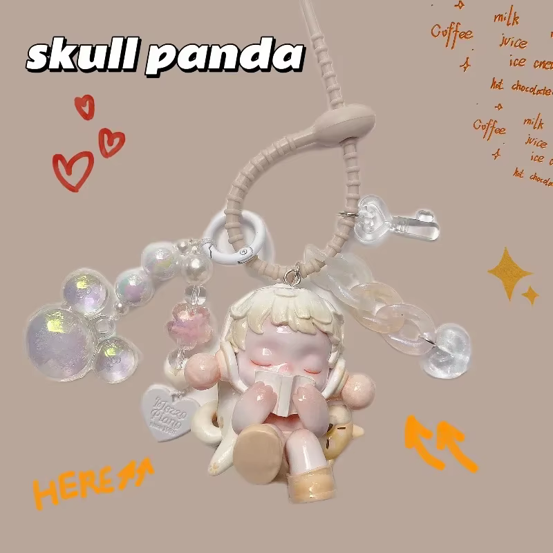 Hot off the creative workbench, the Skullpanda Temperature Series miniature bag pendant crams a playful punch into handmade PVC