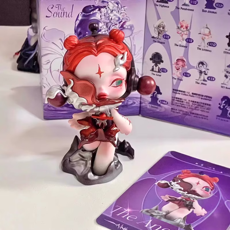 Trendy Fashion Handmade Doll From the Skullpanda Sound Series—The Mystery Gift for Fashion-Forward Friends - Image 2