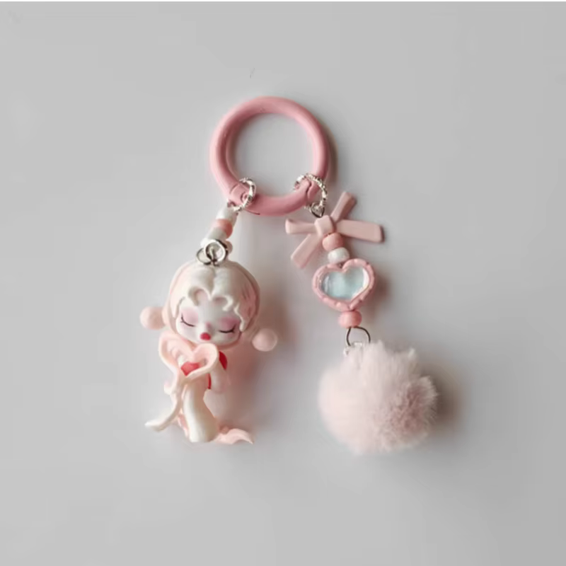 This Season’s Unmissable Treat: the Skullpanda Series Keychain Adorned with Handcrafted Grain Ornaments
