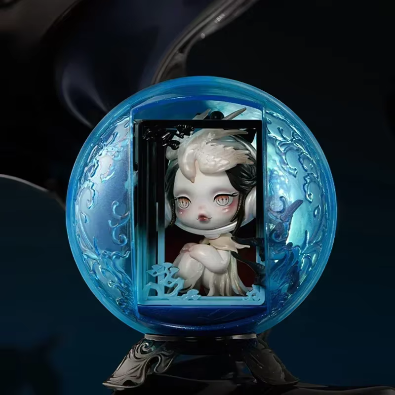 Mirage Series Skullpanda Blind Box Collectible Dolls – Cute Anime Desktop Mystery Ornaments, Adorable Figures by Skullpanda