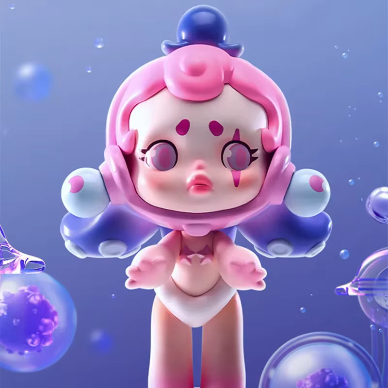 SKULLPANDA Candy Monster Town Mystery Box—Sweets-Crowned Creatures in Doll-Sized Wonders