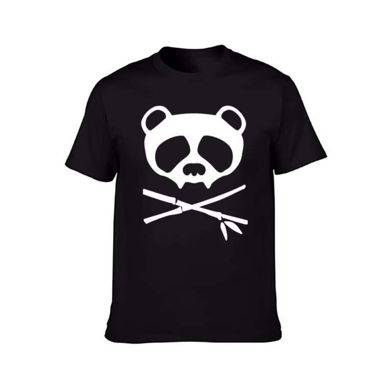 Breatheable Men's Oversized Panda T-Shirts are Comfortable T-Shirts for Big Size Men - Image 2